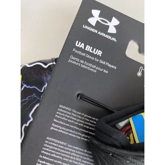 Under Armour UA Blur Limited Top Speed Full Throttle Football Gloves Men Sz 2XL - Picture 4 of 7